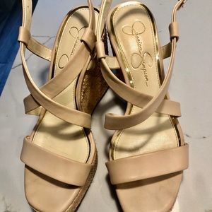Jessica Simpson wedges